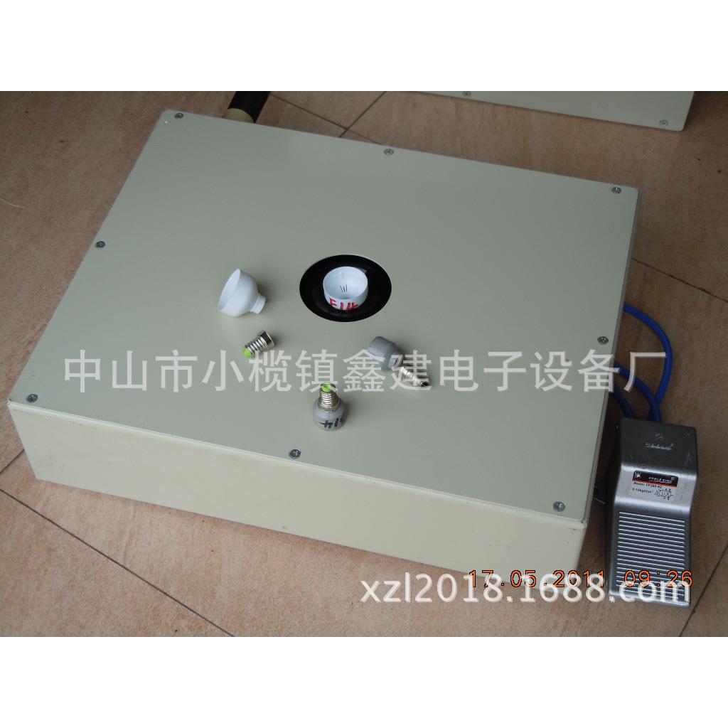 家直销节能灯气动头打点灯机半自、动灯E10-E40头锁紧机锁厂紧器