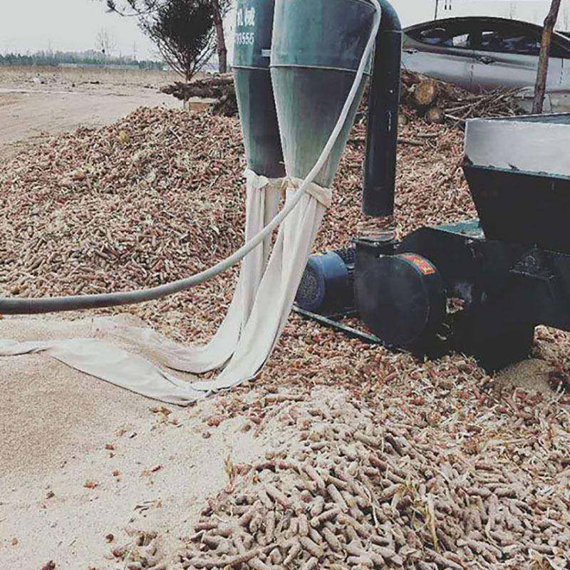 龙钰绞龙沙绞克粉碎机60MAW0型带龙式龙粉机除尘器秸秆粉碎碎机