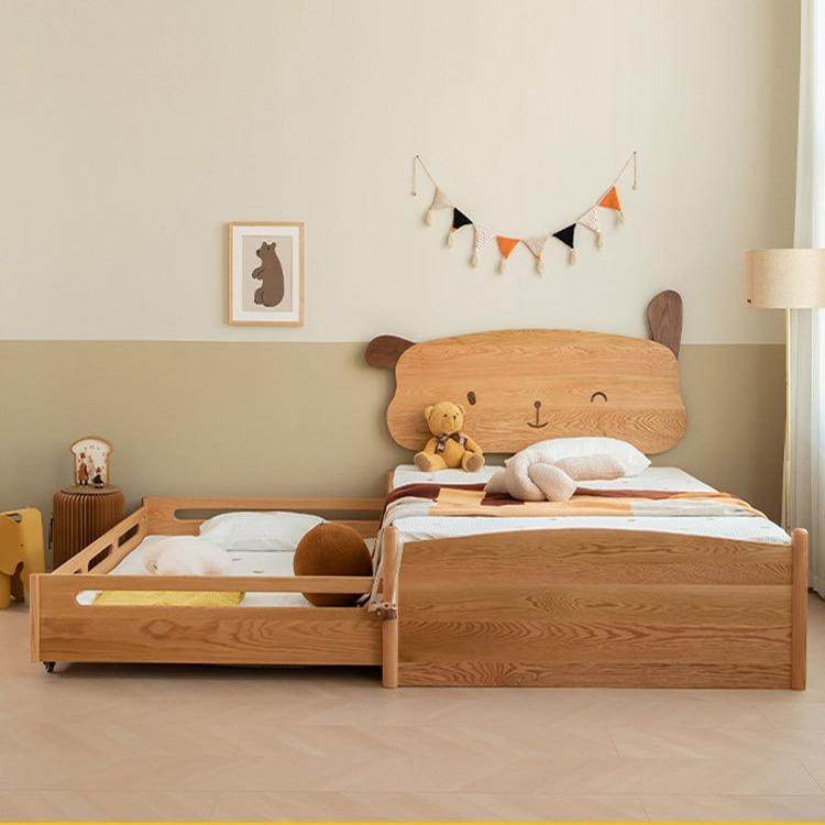 北美橡木原木儿童床卡通简约推拉拖床樱桃木实木多功能双层子母床,纺织面料/辅料/配套,纺织机械配件,淘宝优惠券,粉丝福利购,淘宝优惠卷