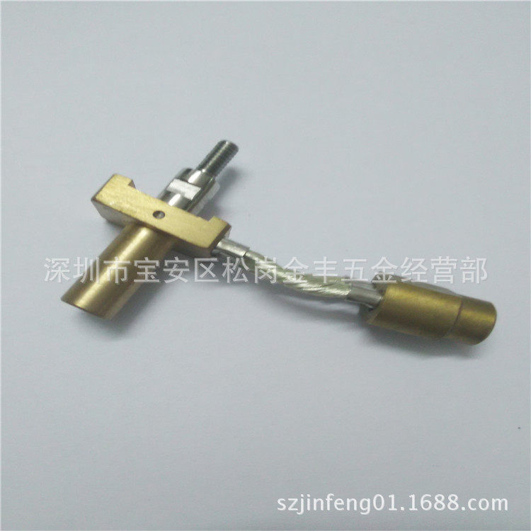 夏米尔连接铜线C418夏米尔导电块连接线104447530慢丝导电块支柱