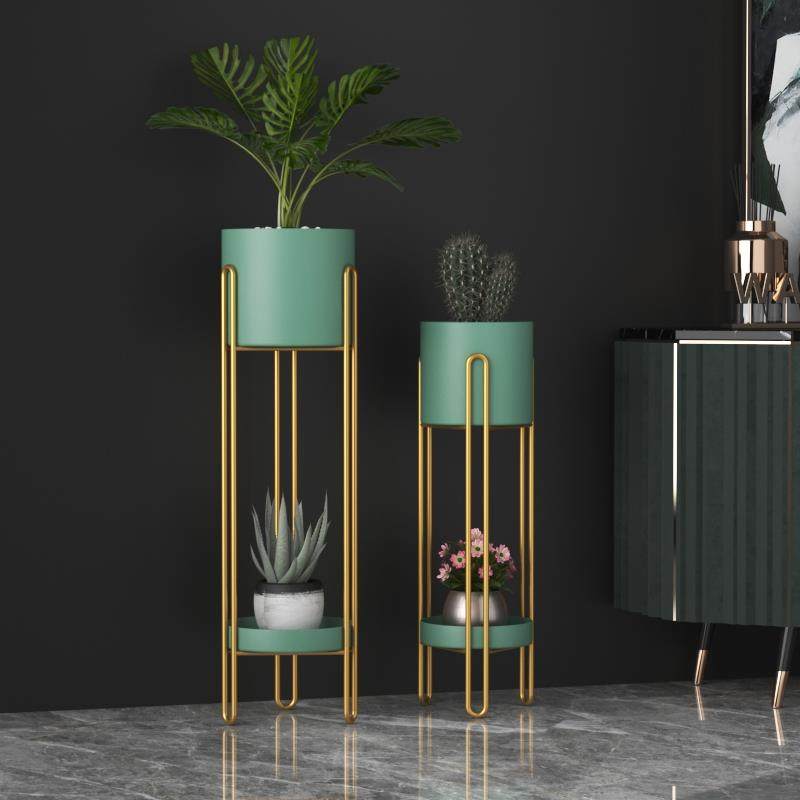 北欧轻奢花架家用客厅落地式现代铁艺花架子简约阳台花盆架置物架,纺织面料/辅料/配套,纺织机械配件,淘宝优惠券,粉丝福利购,淘宝优惠卷