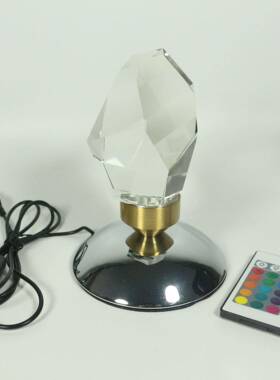 LEDRGB钻石台灯USB插电创意小夜灯网红拍照装饰氛围感水晶台灯