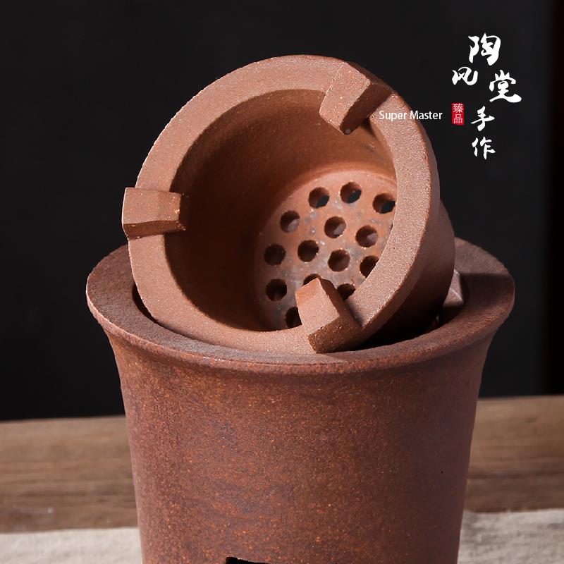 陶壶煮茶泥壶柴明火侧把烧水壶砂铫壶壶烧壶茶炉碳炉电ESF陶炉烧