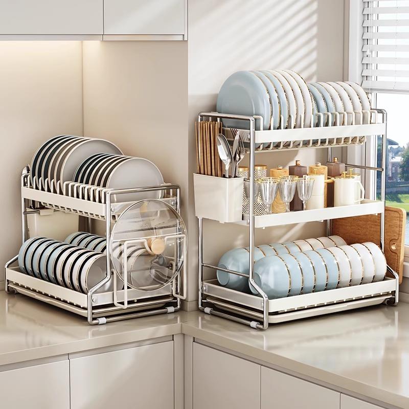 德国房碗k41221架沥水碗置物架新款2023台面家用放碗盘厨筷碗碟架