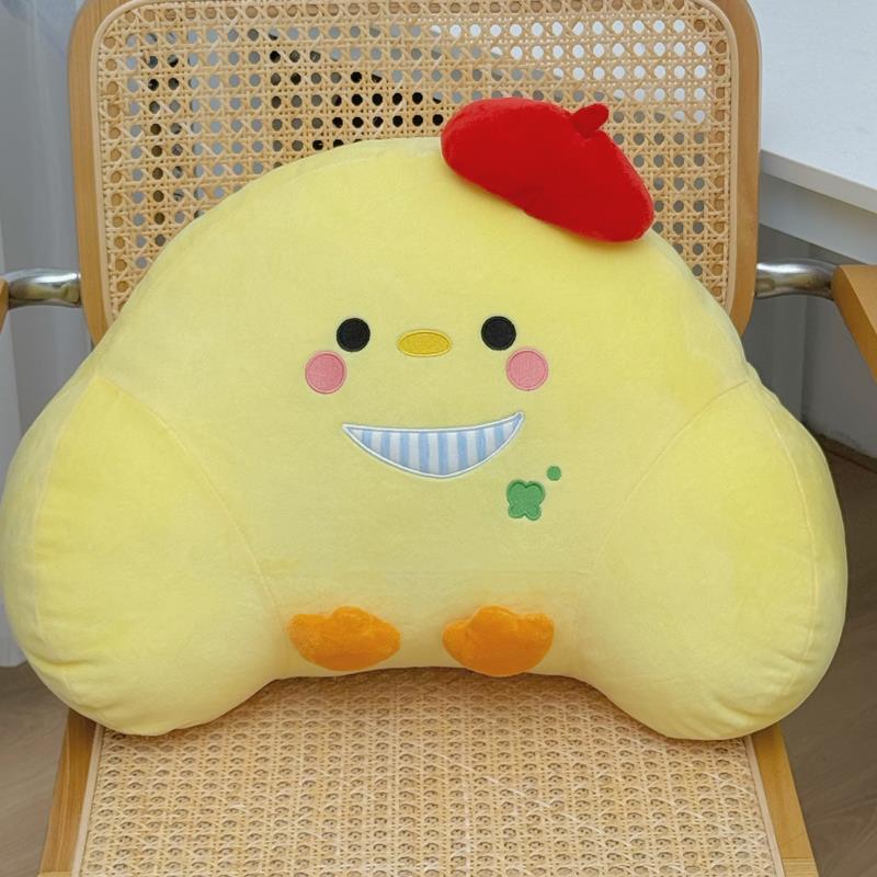 货恋与深空边护腰现久坐靠垫LBV抱枕公办椅子汽车腰靠周宿舍靠枕