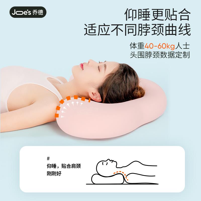 德舒芙蕾记忆棉回枕头分区侧舒芙蕾S5睡柔软乔慢弹专枕芯睡觉用护
