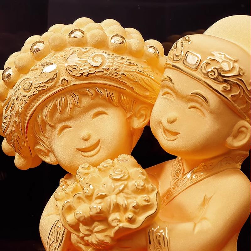 百年好合意结婚礼物新摆人高档实用婚BJ202112庆礼送品新婚送闺蜜