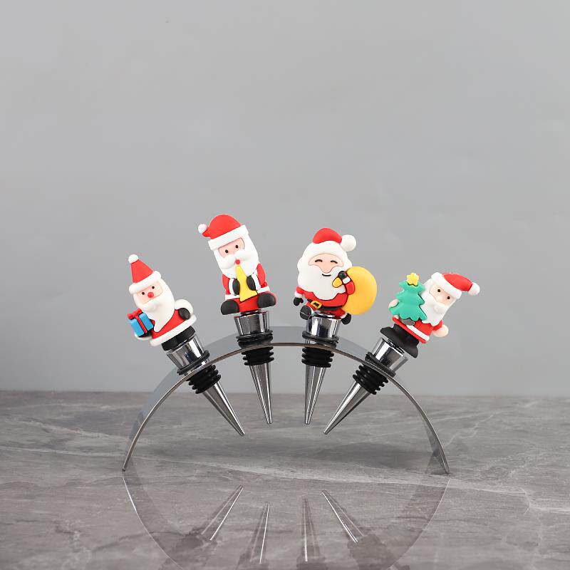 2221创意马头红酒板瓶塞摆件合套装家居柜客厅酒组样间圣诞瓶塞装