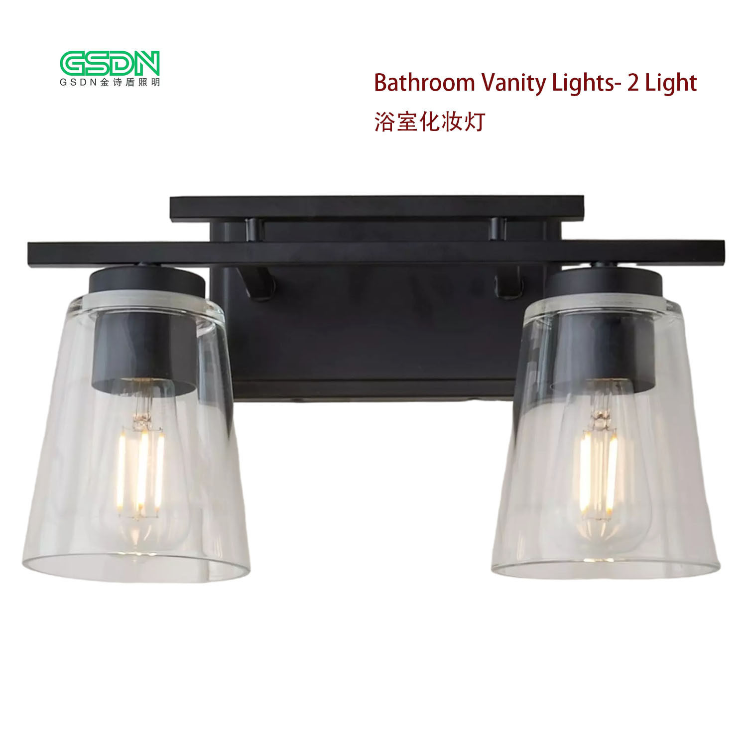 现代简约浴室镜前LED节能灯