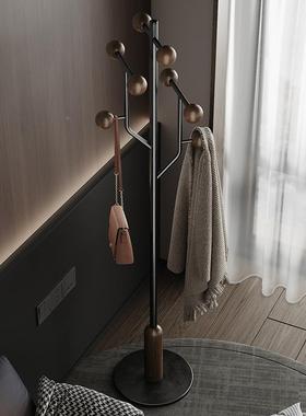 家用TJX落木地小型不锈钢衣帽架内房间挂衣服室的架子卧室实挂衣