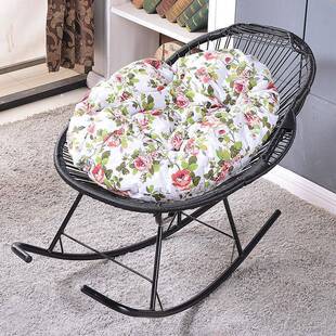 工直懒发椅腾编躺遥椅阳台休111闲人摇摇厂椅透气葛优躺冬夏两用