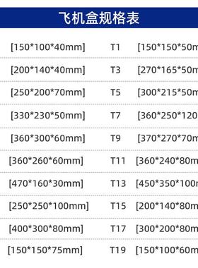 彩色一飞机特硬彩盒双色面粉拉链PIC飞盒机盒现货件起批