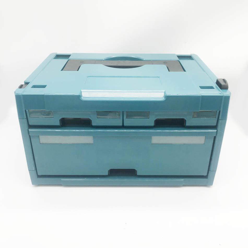 牧田纳款堆工叠式具箱组合塑箱多功能手提箱折叠收五工具金无品牌