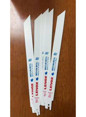 LE锯NO铁X雷诺克斯马8锯锯条/9/1TLJ4寸切割钢筋件金属锯条往复条