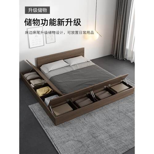 日式榻次榻米床落屋地矮床1.52268#-1米卧地踏经济型12米.出租板