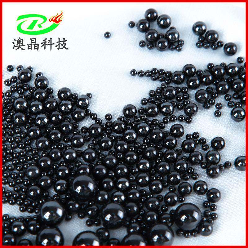 现货承黑色氮化硅陶瓷珠球研978磨球氮化珠陶瓷轴球0.硅8-25球mm