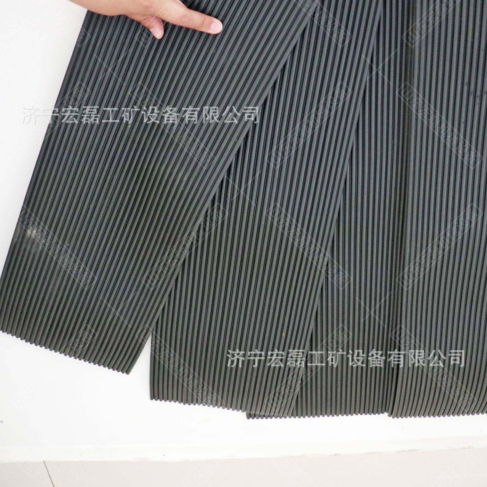 煤矿输导料机聚氨酯挡尘电HL-5150厂送井下阻帘然耐磨导料槽PCV防