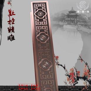 门古回典纹大门拉手高档实木大拉手手制作浮LST 2419雕刻豪华拉中