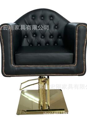 美发店椅子JSN发皮廊专用升降式剪发潮店高椅档染烫椅网红款革理