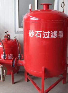 反冲洗滤砂叠石过30484器农业灌溉全自动控制石英砂砂石片过滤器
