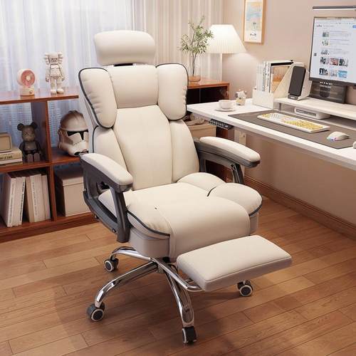 电脑椅家适用躺舒久坐电竞椅靠背老可板椅书桌宿用直舍播学习IAD