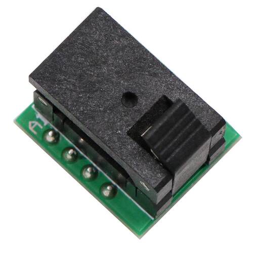 DFN(2*3)-0XIX.5翻盖探针测试座PQFN烧8-0.5-CPO1NL录座8QFN8测试