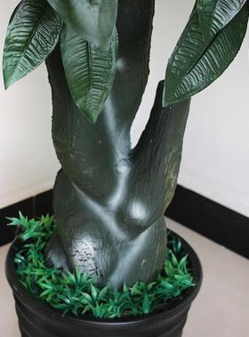 仿真植14682物树假树发财招栽盆财树室内大型绿植盆客厅落地景装