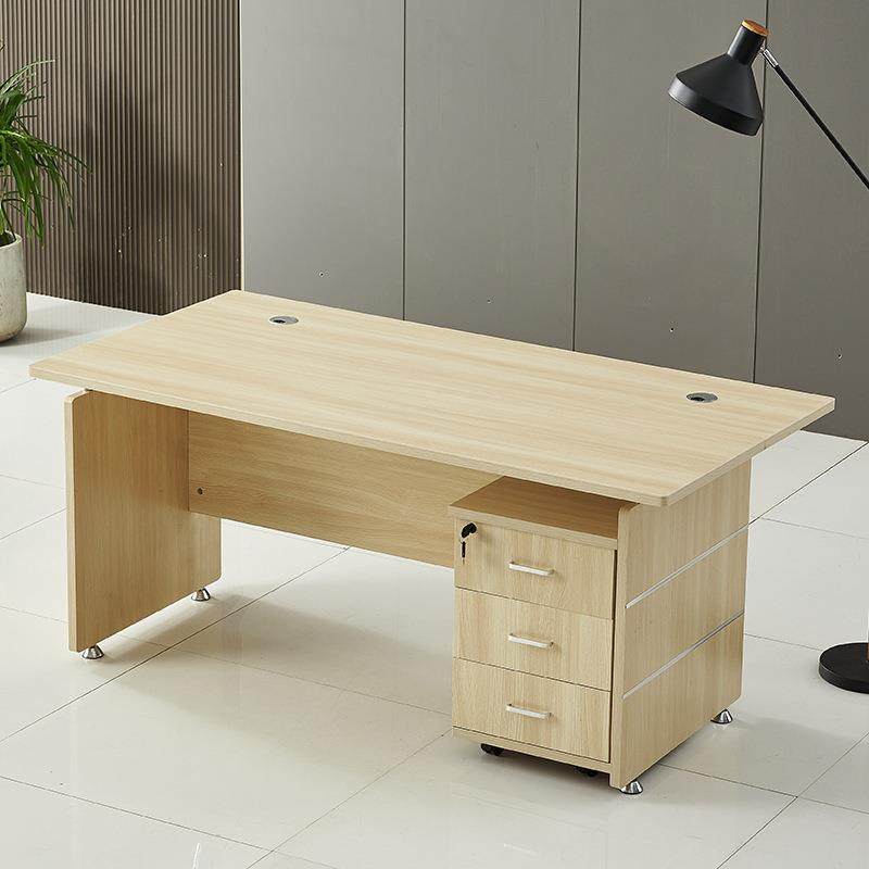 办公桌电脑桌椅组合1.2管米简单老板主桌办公室1.人4米bgz-088职