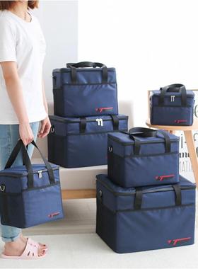 大新款手提MNQ保温箱野餐号冰包外卖纳母乳冷藏收袋铝加箔厚小饭