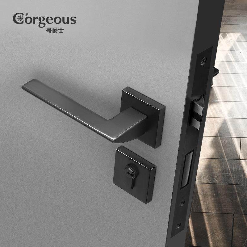 室内手门锁家用卧室房门锁吸静灰色L8-605-磁门音把欧式现代简约,基础建材,机械门锁,淘宝优惠券,粉丝福利购,淘宝优惠卷