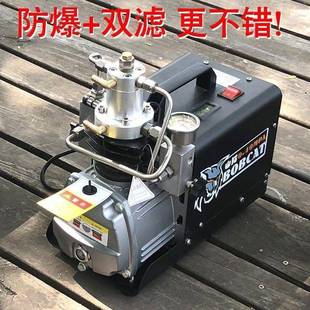 山猫电动高压打气机机3a0mp4高压充气泵0mpa小型单缸水冷打906气
