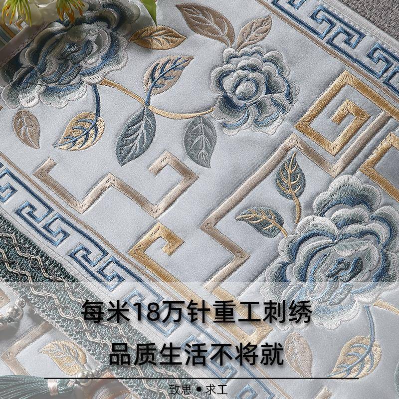 冰箱HWH尘盖布罩巾2顶轻奢卡中式绣花单双开门萨防帝家用025新款