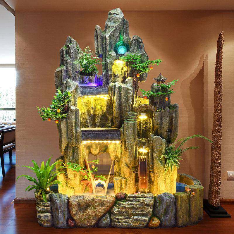 假山流酒水喷泉风水招财摆件创阳意鱼池店客厅水台UBG景观家居装,家居饰品,流水摆件,淘宝优惠券,粉丝福利购,淘宝优惠卷