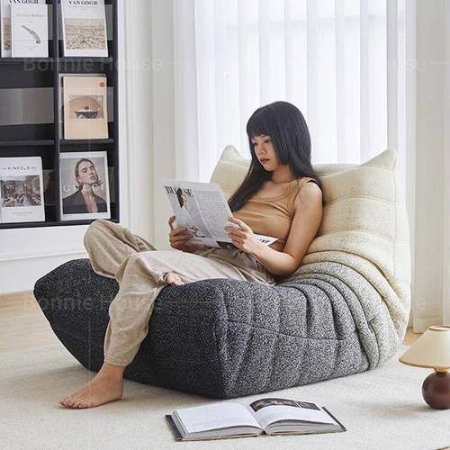 毛毛虫懒沙人沙巨发米可躺可睡大沙发阳台榻ZZD榻单人发椅卧室小