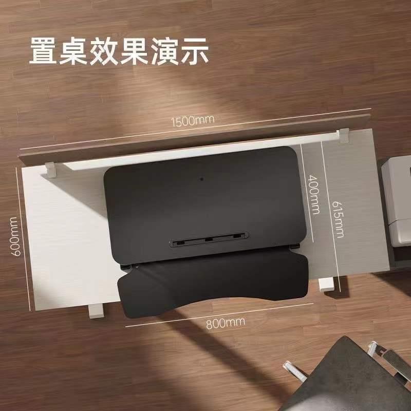 站立笔记本办升降电脑桌上845公式台显示器面折叠桌托桌架工作台