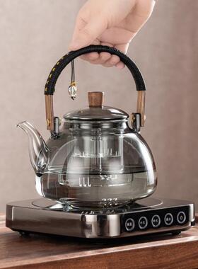 电陶炉泡室EHU围煮茶器家用内玻璃蒸煮茶壶炉蒸煮简约小型耐热烧