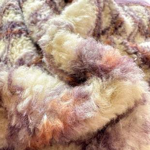 2025新绒款保证正品羊驼格毛球枕被子二合一子办公室午休靠抱枕被