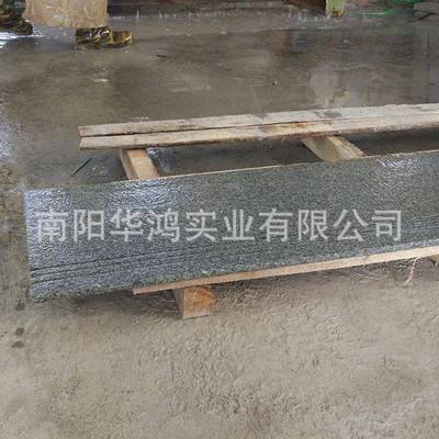 南新鲁灰花岗岩火河烧楼梯踏步石芝麻714灰面细花荔枝室外台面阶