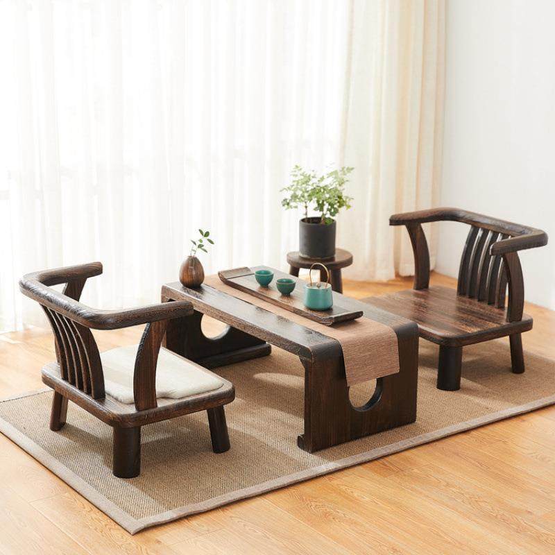 小日式实木矮椅阳子靠凳背家用茶椅台椅子圈椅茶几椅榻榻DBW米座,电子元器件市场,其它元器件,淘宝优惠券,粉丝福利购,淘宝优惠卷