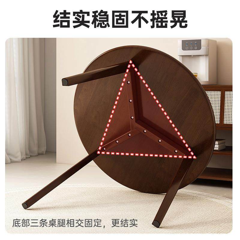 Y实木圆桌家用小户型小形餐桌组HVE合阳台茶几现圆代简约洽椅谈茶,商业/办公家具,餐桌椅系列,淘宝优惠券,粉丝福利购,淘宝优惠卷