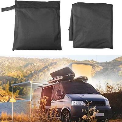 跨境热销VWT5T6挡风玻璃罩遮阳罩加厚半罩车衣防雪防霜冻大众