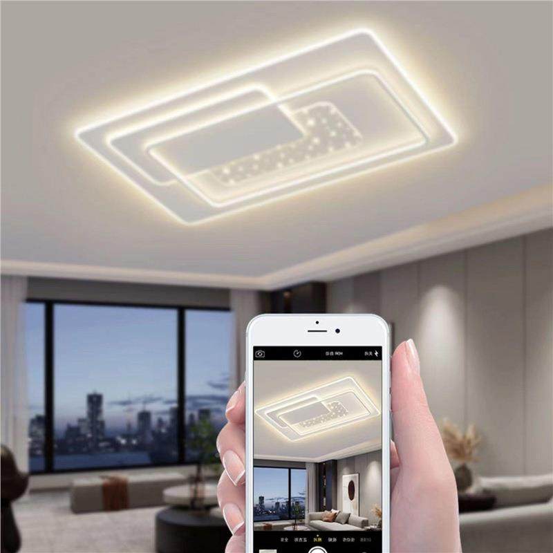 白色客厅餐主灯2025新款大气533led吸顶灯全组简约现代卧室灯具套,家装灯饰光源,客厅吸顶灯,淘宝优惠券,粉丝福利购,淘宝优惠卷