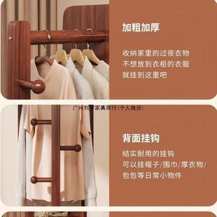 全身镜地落镜BFH家用移衣帽架一体穿衣镜可旋转动女生