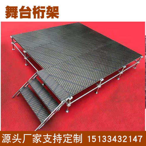 镀锌方管桁架镀锌圆管背景架拼装演出活动舞台户外厂家收纳