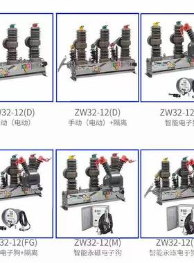 Z32-12630带看门10KV狗户外高压真空断路器2/4BUL-3W5KV柱上开关