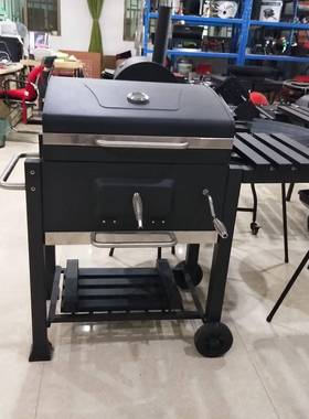 厂直供b家bq大四方炉木炭大型烧烤炉庭院烤聚会烧肉DS-29架外户烧