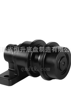 轮挖GSU机配件履带式底盘勾机托链托带轮轮托轮轮地拖链滑轮