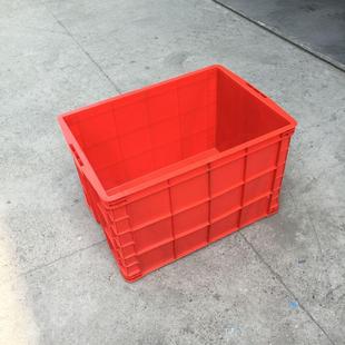 红色塑周料转箱755箱大塑胶箱5810 750塑料箱大号 OTG50