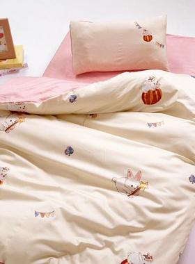 幼儿园被子儿童YFD36974宝宝三件套生午睡全学棉件学套六开入园床