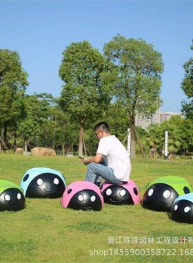 型树昆CF-22817脂虫艺术品小卡通座大椅动物雕塑庭院户外景美陈家